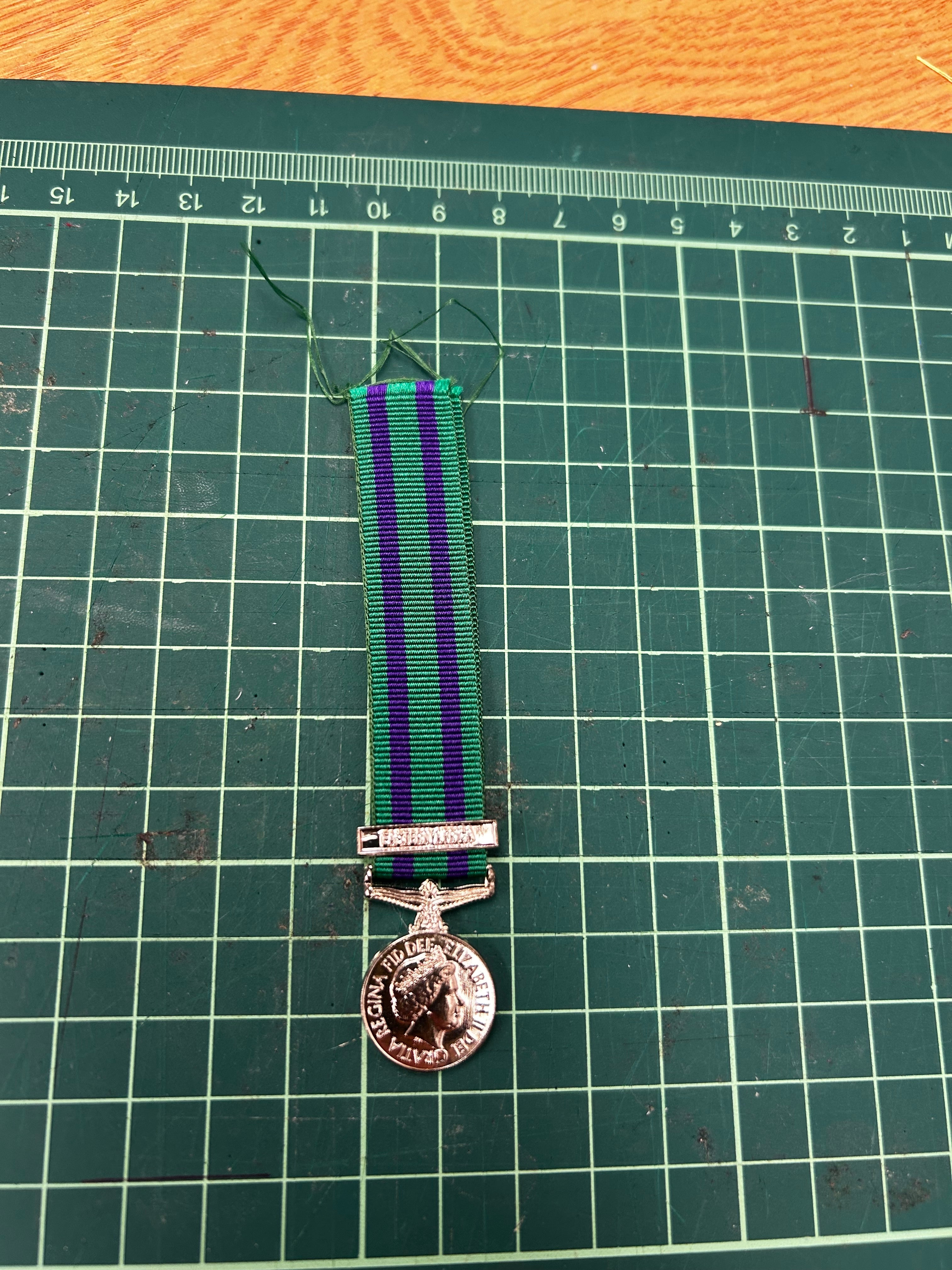 GS Eastern Africa miniature medal